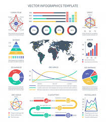 business infographics statistics data charts graphs and