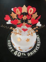 Below is the list of traditional gifts for wedding anniversaries in the uk. 40th Wedding Anniversary Cake 40th Wedding Anniversary Cak Flickr