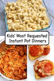 Acclaimed junior chefs share the yummy recipes they love to make for their families. Kids Most Requested Instant Pot Dinners 365 Days Of Slow Cooking And Pressure Cooking