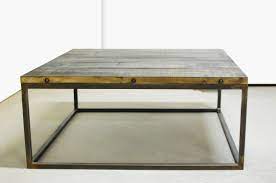 This is a lovely reclaimed wood slab coffee table with metal legs. Custom Industrial Wood Coffee Table With Metal Legs By Southern Sunshine Custommade Com