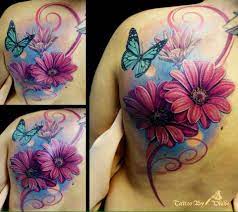 Pin By Christy Phillips On Tattoos Tattoos Pink Flower Tattoos Flower Tattoo On Ankle