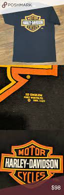 Vintage 90s Harley Davidson 3d Emblem Graphic T Harley Davidson Harley Davidson