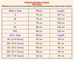 Fashion Mother Daughter Matching Jumpsuit Ladies Kids Girls Casual Solid Denim Overalls Slim Pants Outfits