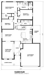 Split Level Floor Plans 4 Bedroom House Detached Garage In 2020 Split Level Floor Plans Garage House Plans Split Level House Plans