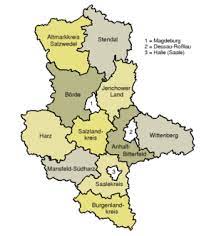 It is the 8th largest state of germany in respect to size and 10th largest in population. Saxony Anhalt Wikipedia