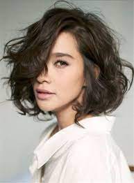 Shag Lobs Loose Wavy Short Hairstyle Side Swept Fringes Lace Front Human Hair Wig 10 Inches Messy Short Hair Short Hair Styles Thick Hair Styles