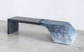Banc Moderne Et Elegant En Sable Sculptural Furniture Traditional Furniture Design Traditional Interior Design