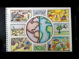 Hi guys.so sorry because the video is bit light during the pencil work in the beginning of the video. Save Earth Poster Making Save Earth Save Environment Poster Drawing Youtube Earth Day Drawing Save Earth Posters Earth Poster