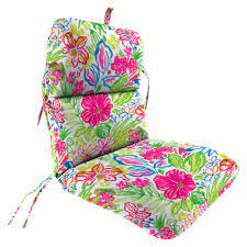 Outdoor Knife Edge Dining Chair Cushion In Valeda Island Jordan Manufacturing Dining Chair Cushions Jordan Manufacturing Outdoor Chair Cushions