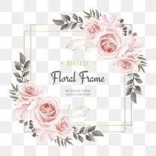 White sparks and golden stars shine with special light. Luxury Watercolor Flower Floral Decoration With Gold Frame For Wedding Invitation Watercolor Clipart Background Pattern Png Transparent Clipart Image And Psd Flower Backgrounds Flower Drawing Floral Watercolor