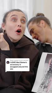 Replying to @pedro horta #Vogue was there when: #EmmaChamberlain and the  #JeanPaulGaultier team had the idea to customize her microphone to match  her dress for her #MetGala interviews.