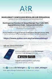 Berita terkini yang kami terima sekarang ini syarikat air selangor ini telah menjadi syarikat yang akan membekalkan bekalan kepada anda semua yang tinggal di kuala lumpur kl, putrajaya dan juga. Warga Selangor Sila Borong Baldi Sebab Gangguan Bekalan Air 4 Hari Bakal Berlaku Soyacincau Com
