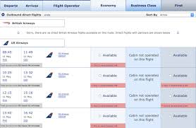 American Us Airways Further Aligning Fare Classes One