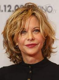Messy Short Layered Wavy Human Hair Full Lace Wigs 10 Inches For Older Women Medium Hair Styles For Women Short Wavy Hair Medium Length Hair Styles