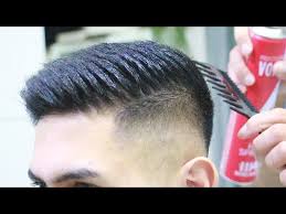 For a more edgy fade haircut for boys, try this slicked back fade with hair design. Learn How To Make A Haircut Men S Haircuts Video Hair Cutting New Youtube