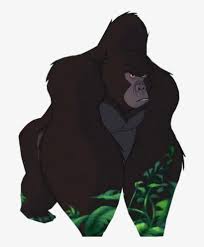Commonly known as the ape man, tarzan was rescued and raised by a colony of apes after his parents were killed by the bloodthirsty sabor. Tarzan Disney Gorilla Png Image Transparent Png Free Download On Seekpng