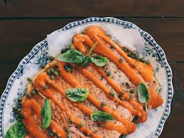 roasted salmon recipe with red pepper