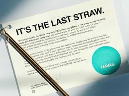 If you need to, use a pair of scissors to cut the straws into smaller pieces so they fit inside the container easily. Havas Ny Ditches Straws As A First Step For Sustainability Ad Age