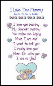 I Love You Mommy Poem For Mother S Day Tea Or Moms And Muffins Celebration Mothers Day Poems Happy Mothers Day Poem Mothers Day Songs