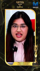 🌟Nain Elsa Thomas, Managing Director Honored at Indo-Arab Gala of  Excellence