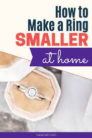 How To Resize Your Ring At Home Comfortable Pretty Way To Make Your Loose Ring Fit Make A Ring Smaller Small Rings Rings