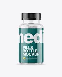 Download Clear Bottle With White Pills Mockup Mockup Free Psd Mockup Free Download Bottle Mockup