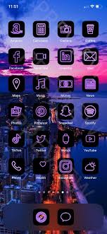 Purple Ios 14 App Icon Pack Neon Aesthetic Ios 14 Icons Iphone Icon Pack Neon 71 Pack App Icons In 2020 App Icon Neon Aesthetic Ios Icon