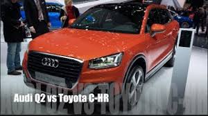 Pros bold styling (for audi), should be a doddle to live with. Audi Q2 2016 Vs Toyota C Hr 2016 Youtube