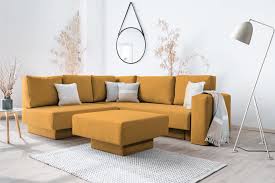 Ecksofa mit schlaffunktion und bettkasten, günstig im sofadepot. Choice 16 Velare Kleines Ecksofa Moderne Farben Doppelbett Schlaffunktion Und Stauraum Feydom Modulsofa