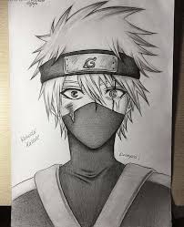 Pin By Dayana On Anime In 2020 Naruto Drawings Naruto Sketch Kakashi Drawing