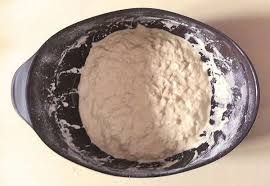 So Sieht Der Frisch Geruhrte Teig In Der Lekue Brotbackschale Aus Ohne Kneten Nur Geruhrt Brot Backen Brot Selber Backen Lebensmittel Essen