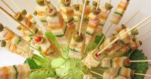 Spiedini Di Tartine Ricette Ricette Per Buffet Ricette Antipasti Buffet