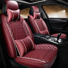 2018 Luxury Pu Leather Auto Universal Car Seat Cover Automobile Seat Cover For Audi Tt Q A1 A3 A4 A6 A7 Custom Car Accessories Leather Seat Covers Car Seats