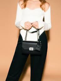 Gorgeous charles & keith black double cross bag twin vinyl and leather look. Valentine S Day Collection Spring 2021 Charles Keith Usd