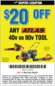20 Off Your Atlas Bare Tool Harbor Freight Coupons Dcj cool tools coupon & promo code | verified aug 2020.