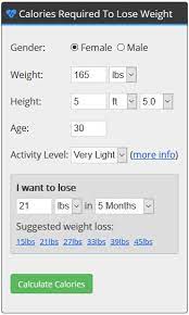 Pin On Weight Loss Calculators