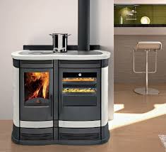 Perla Wood Burning Cooker Boiler From Vescovi Appliancist Wood Stove Cooking Stove Wood Stove Fireplace