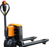Global Industrial™ Electric Pallet Jack with Charger, 3300 lb. Cap., 27"W x  48"L Forks