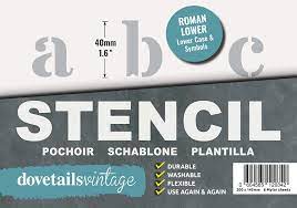 Registration on or use of this site constitutes acceptance of our terms of service. Large Alphabet Stencils Letters Symbols 4 Cm Roman Kleinbuchstaben 6 X 28 Inch 20 X 14 8 Cm Amazon De Home Kitchen
