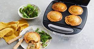 Pie Maker Chicken Mushroom And Bacon Pies Recipe In 2020 Pies Maker Bacon Pie Recipes
