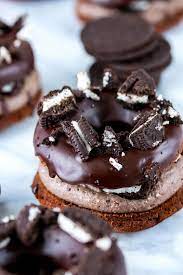 Filled Chocolate Oreo Donuts Oh Sprinkles Recipe Oreo Donuts Desserts Chocolate Oreos