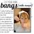 How To Cut Long Bangs Middle Part