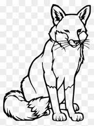 Coloring page winter animals sarcasticbuddy me. Polar Fox Clipart Animated Pencil And In Color Polar Arctic Fox Free Transparent Png Clipart Images Download