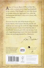 Released in march 2001, fantastic beasts and where to find them is the most complete a to z listing of magical beasts that exists. Fantastic Beasts And Where To Find Them Comic Relief Edition Amazon De Rowling J K Fremdsprachige Bucher
