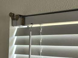 Hang Curtains Over Faux Wood Blinds With Xl Nono Brackets No Holes Curtains With Blinds Curtains Over Blinds Hanging Curtains