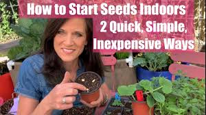 Learn how to start seeds indoors from the gardening experts at burpee.com. How To Start Seeds Indoors 2 Methods Quick Simple Inexpensive Spring Garden Series 2 Youtube