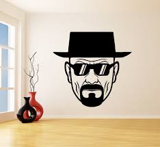 Us 5 98 25 Off Vinyl Wall Decal Breaking Bad Man Wall Stickers For Living Room Bedroom Decoration Murals Vinyl Wall Art K21 In Wall Stickers From