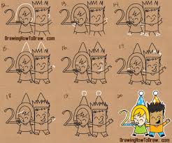 How To Draw New Years Eve New Year Word Cartoon Art Of Kids Celebrating From The Year 2017 Easy Word Toon Tutorial For Kids How To Draw Step By Step Whoever has their finger on the fast forward button of this year could you please remove it! new year word cartoon art of kids