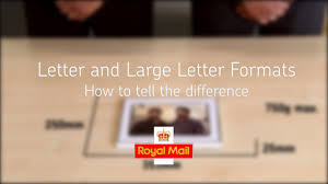 Just a large letter, london, united kingdom. Help And Support How To Tell The Difference Between Letter And Large Letter Formats Youtube