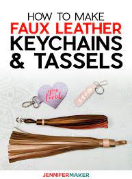 Download Easy Keychains And Tassels From Faux Leather Jennifer Maker